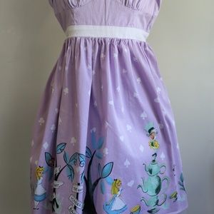 Alice In Wonderland Tea Party Retro Style Dress